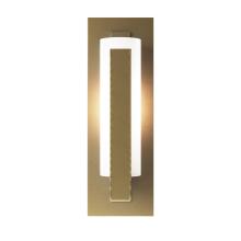 Hubbardton Forge 217185-SKT-86-GG0065 - Forged Vertical Bar Sconce - Steel Backplate