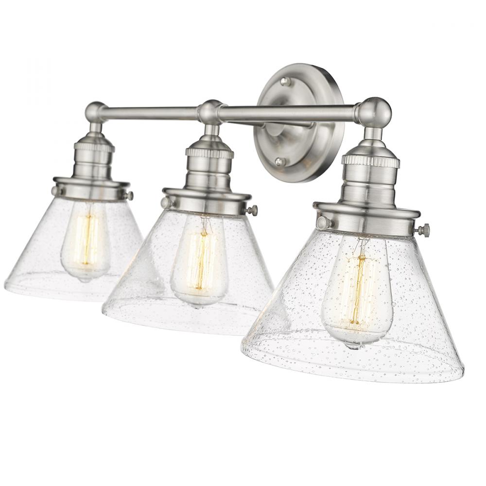 Eyden 3-Light Vanity Brushed Nickel