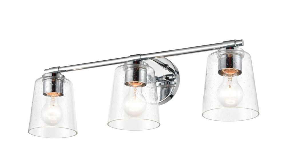 3-Light Vanity Chrome