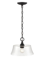 Millennium 2111-MB - Caily 1-Light Pendant light Matte Black