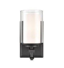 Millennium 5501-MB - Huderson 1-Light Wall Sconce Matte Black