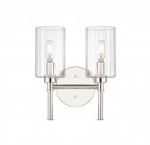 Millennium 9922-PN - Chastine 2-Light Vanity Polished Nickel