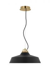 Visual Comfort & Co. Modern Collection SLPD12827BNB - Forge Large Short Pendant