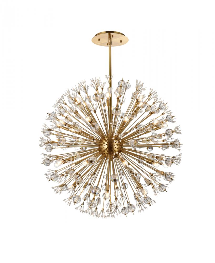Hanging D44"H44"L32 Gold