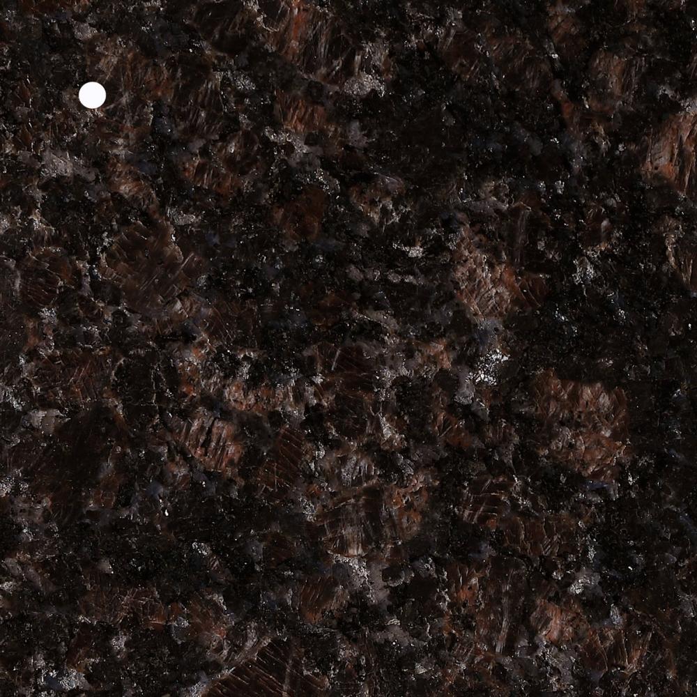 Stone finish sample in Dark Brown Granite