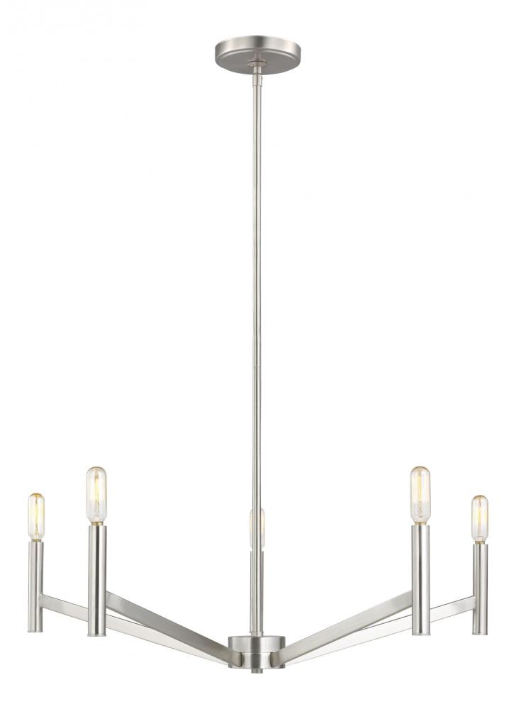 Vector Five Light Chandelier