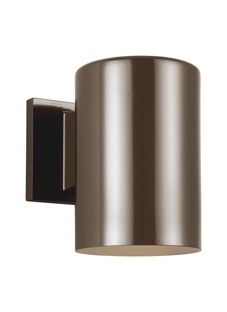 Outdoor Cylinders Small LED Wall Lantern