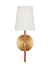 Visual Comfort & Co. Studio Collection KSW1081BBSCRL - Monroe Small Single Sconce