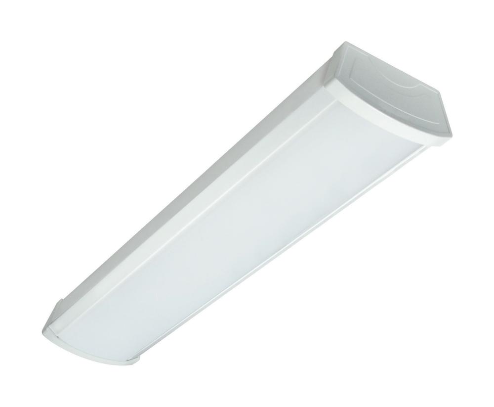 LED 2' Ceiling Wrap; 20 Watt; 5000K; White Finish; 120-277V