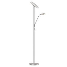 Dainolite 801LEDF-SN - Mother and Son LED Floor Lamp, Satin Nickel Finish