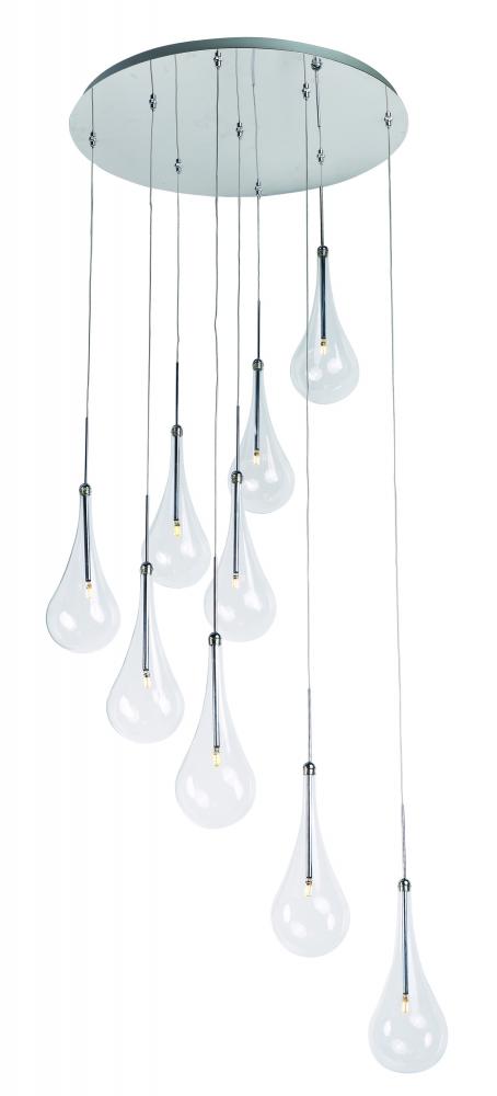 Larmes LED-Single Pendant