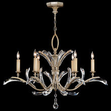 Fine Art Handcrafted Lighting 702440ST - Beveled Arcs 42" Round Chandelier