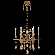 Fine Art Handcrafted Lighting 729640-1ST - Encased Gems 29"W Round Chandelier