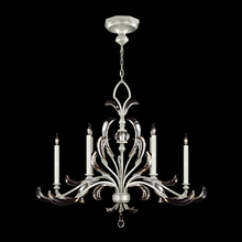 Fine Art Handcrafted Lighting 739240-SF4 - Beveled Arcs 44"W Oblong Chandelier