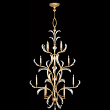 Fine Art Handcrafted Lighting 762940ST - Beveled Arcs 48"W Round Chandelier